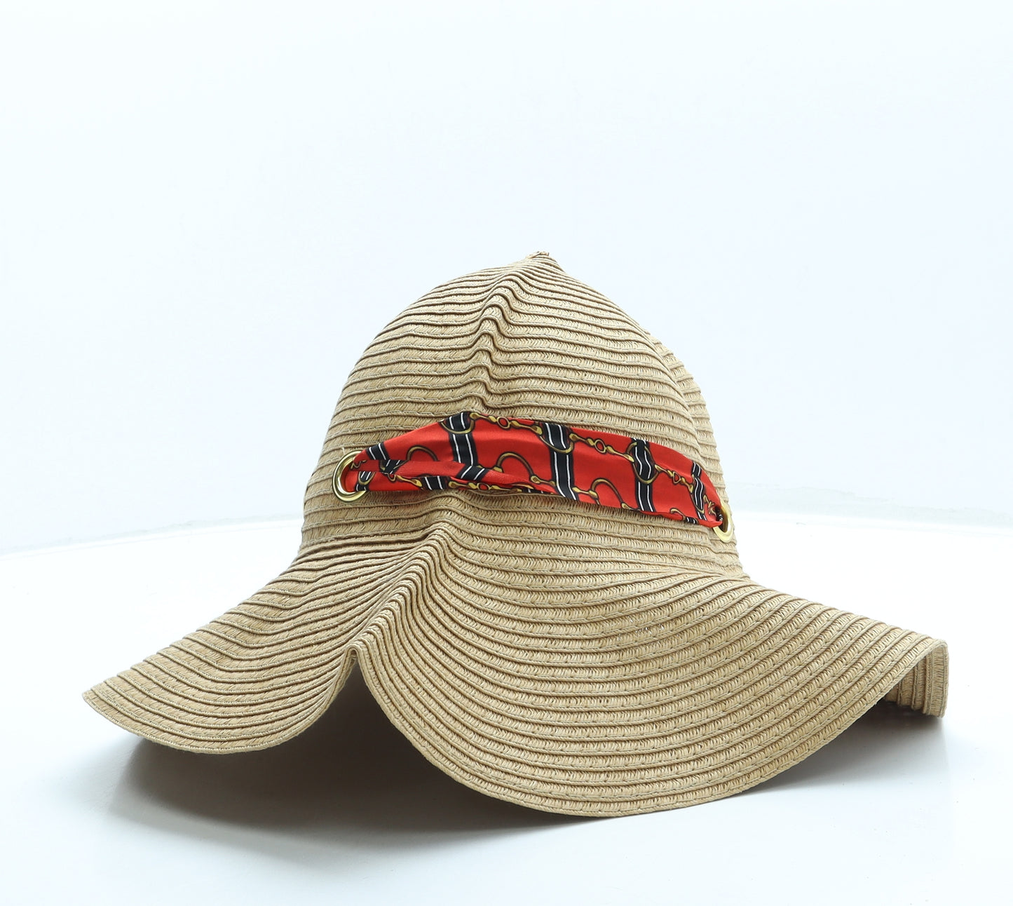 Primark Womens Beige Polyester Sun Hat One Size