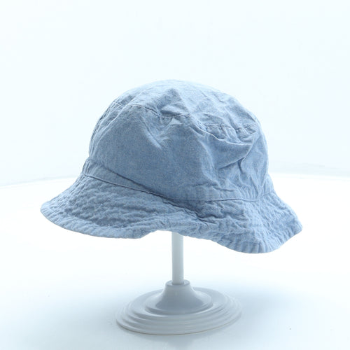 George Boys Blue Cotton Bucket Hat One Size - Dinosaur
