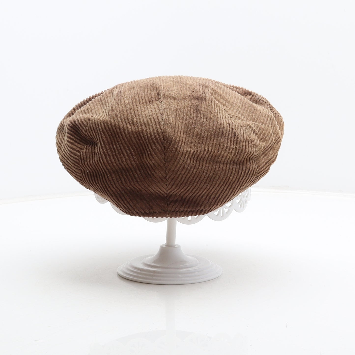 Weston Mens Brown Cotton Flat Cap One Size