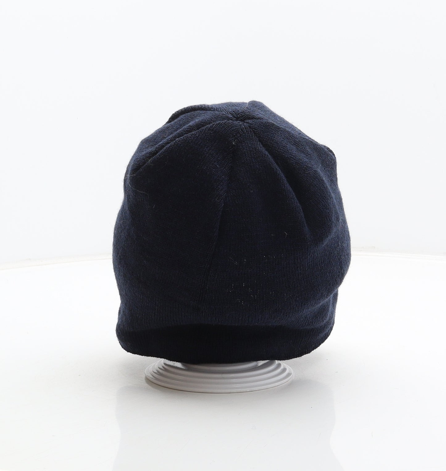 Preworn Mens Blue Acrylic Beanie One Size