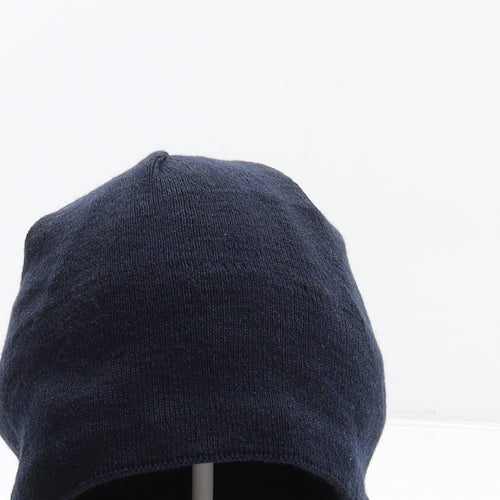Preworn Mens Blue Acrylic Beanie One Size