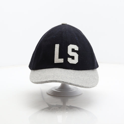 Lyle & Scott Mens Blue Polyester Snapback One Size