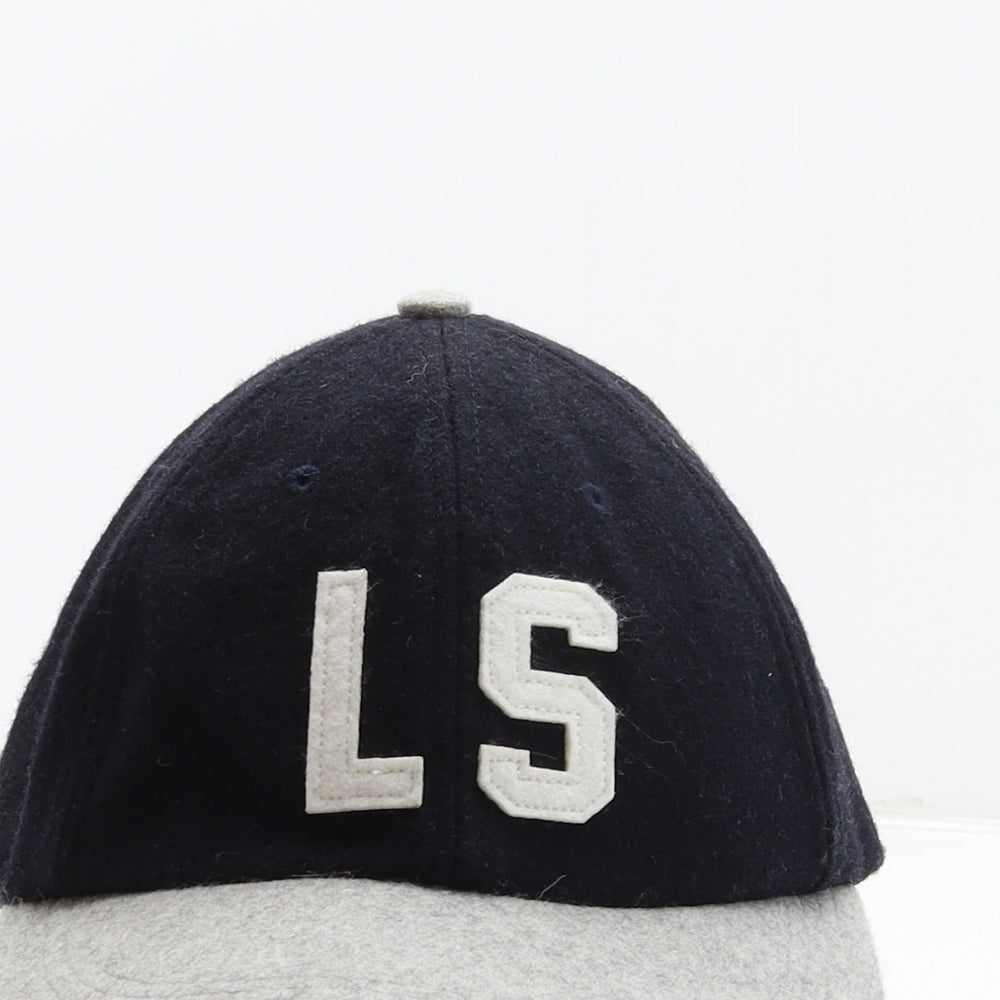 Lyle & Scott Mens Blue Polyester Snapback One Size