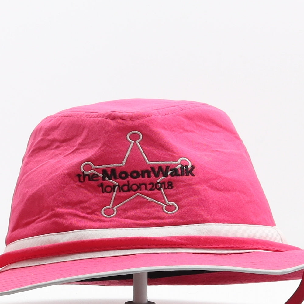 Preworn Womens Pink Fabric Cowboy Hat One Size - The Moonwalk, Uniting against breast cancer