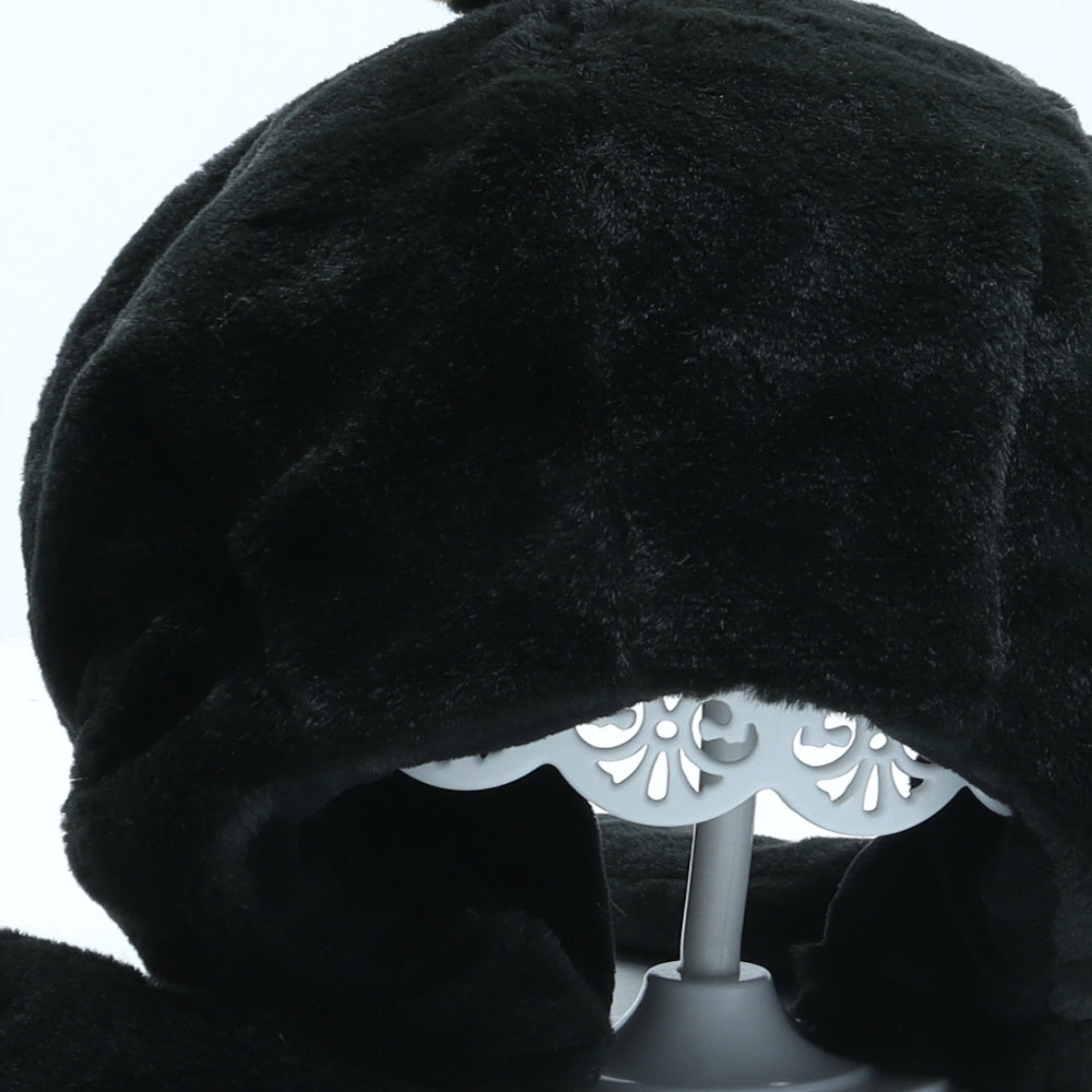 Angry Birds Boys Black Acrylic Bonnet One Size
