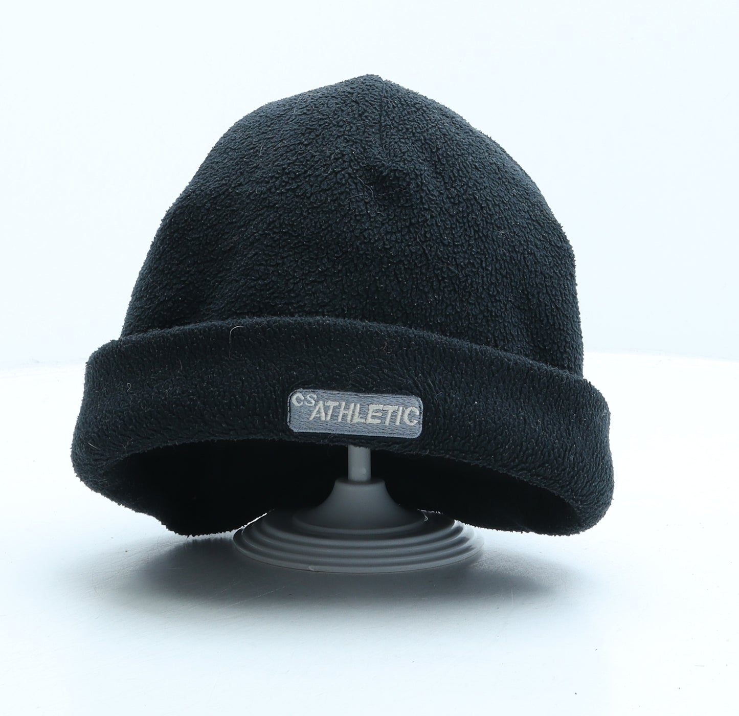 Cedar Wood State Mens Black Polyester Beanie One Size