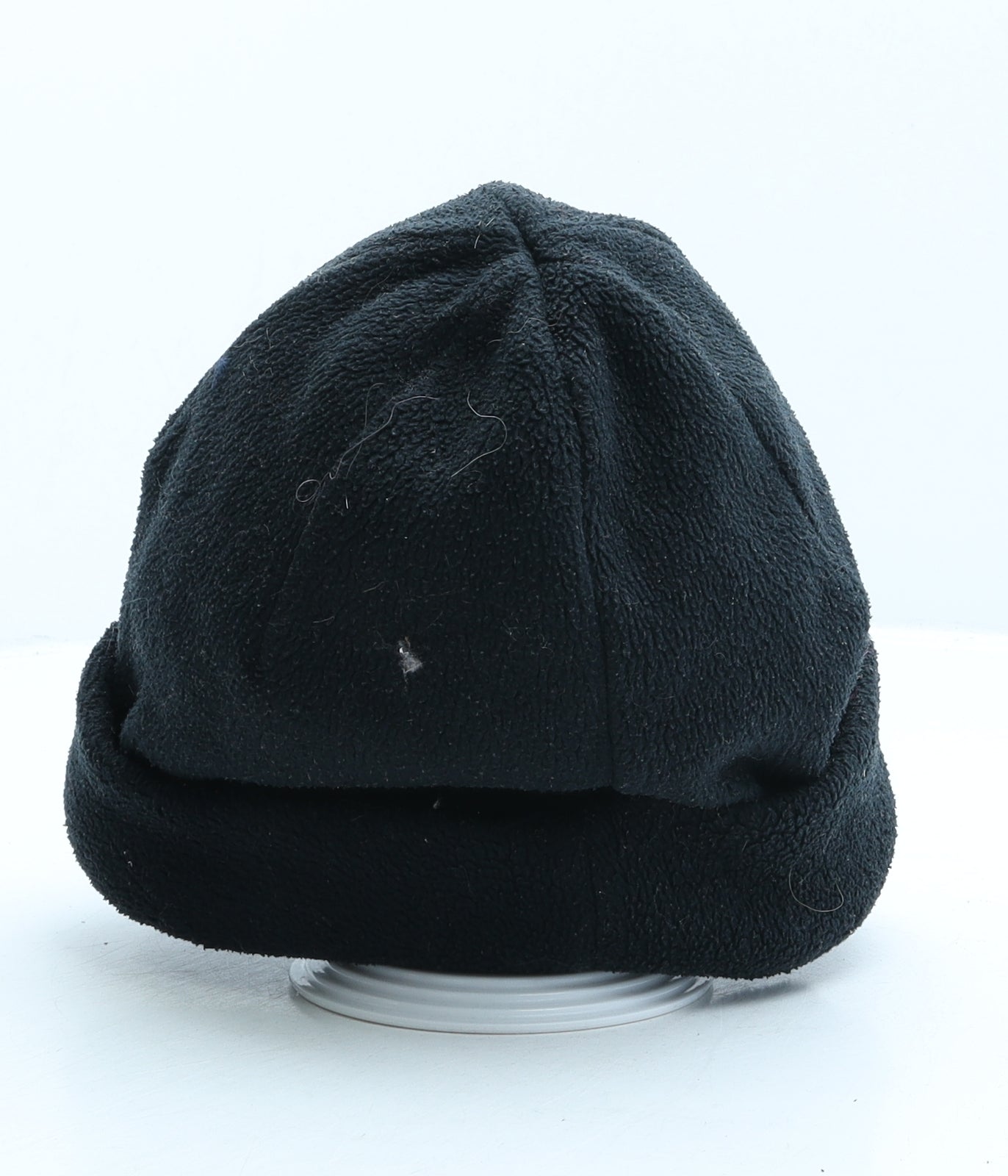 Cedar Wood State Mens Black Polyester Beanie One Size