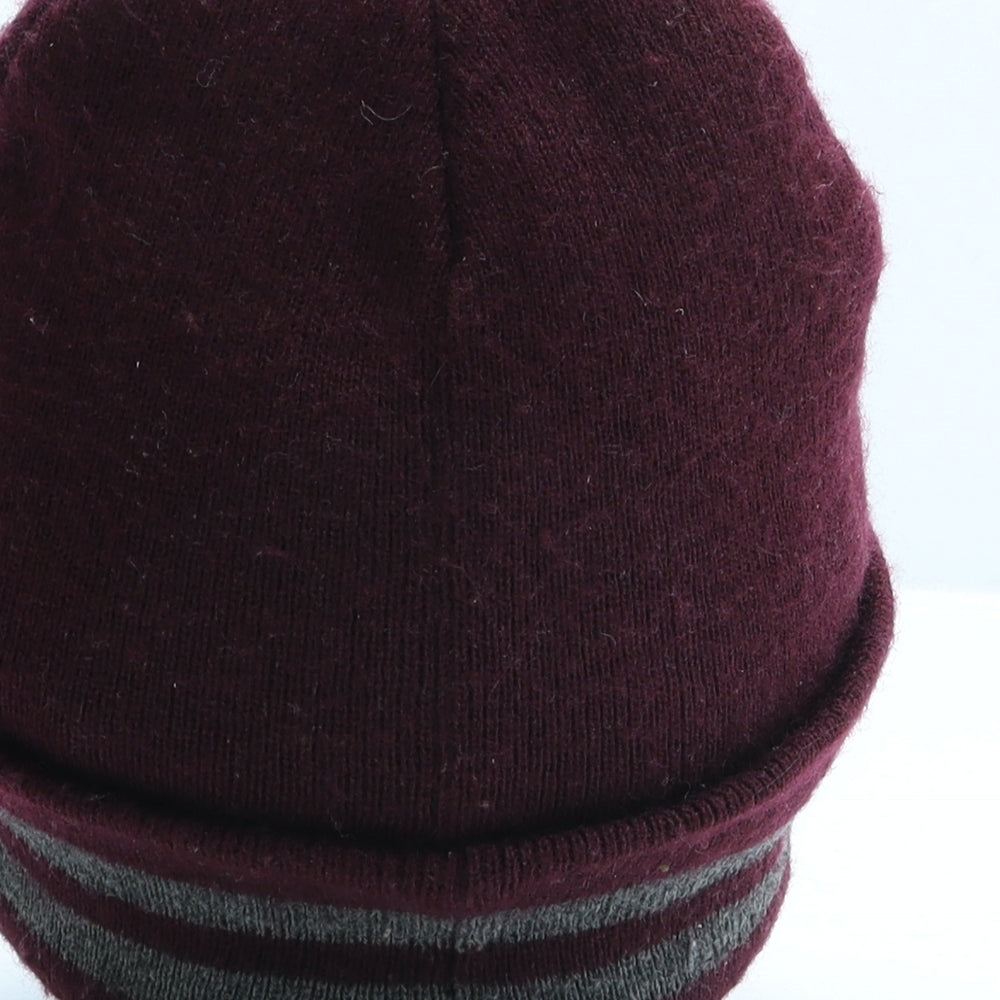 Thinsulate Mens Red Acrylic Beanie One Size