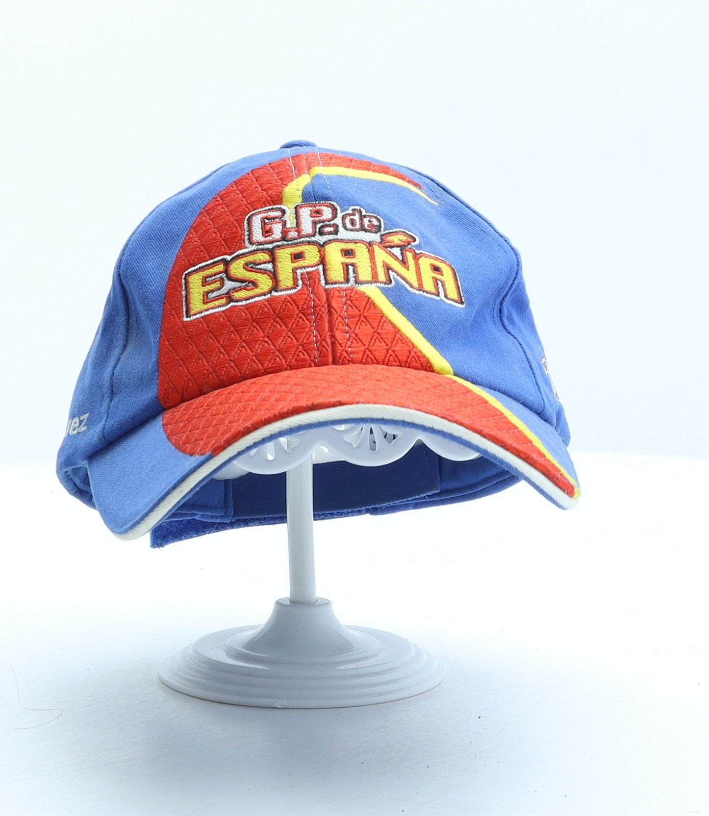 MotoGP Mens Multicoloured Geometric Cotton Baseball Cap Size Adjustable - Jarez