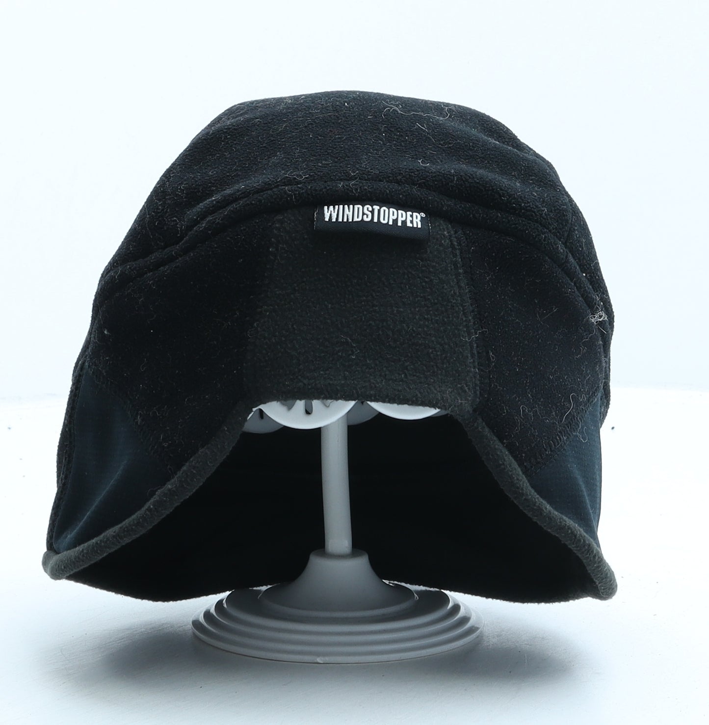 Windstopper Boys Black Polyester Beanie Size L