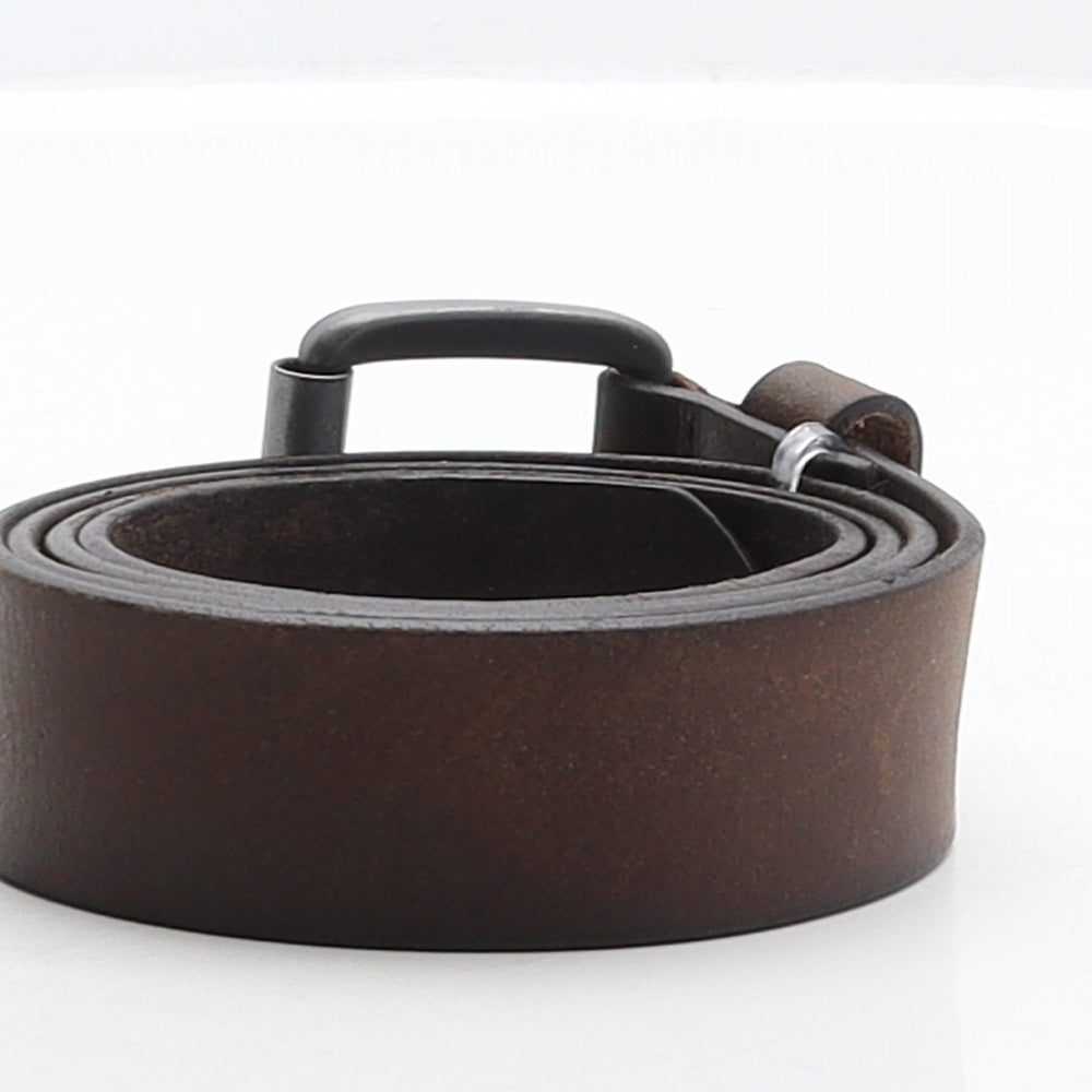 Levi's Mens Brown Solid Leather Dress Belt Belt Size 40