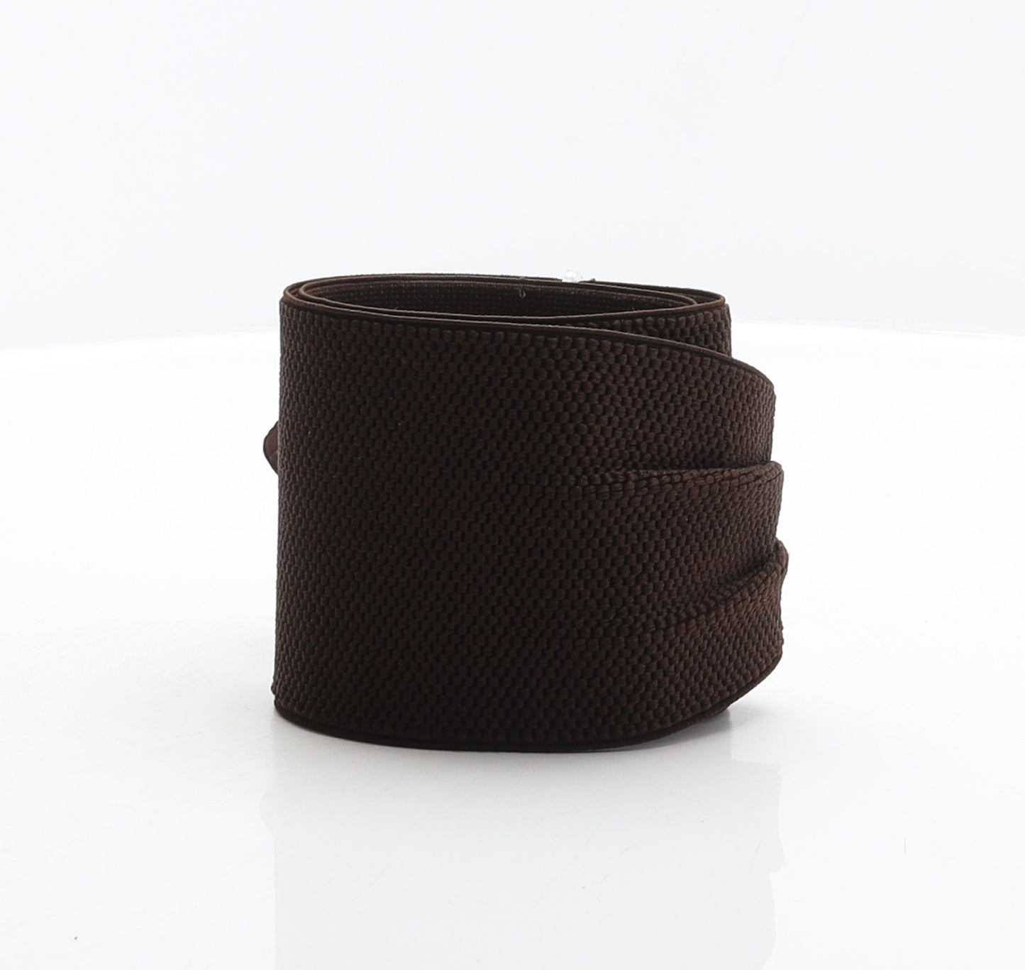 Topshop Womens Brown Solid Leather Waist Belt Belt Size M