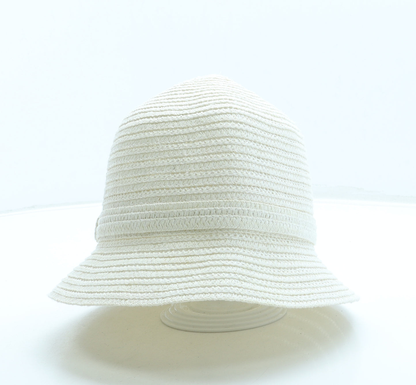 Marks and Spencer Womens White Paper Sun Hat Size S