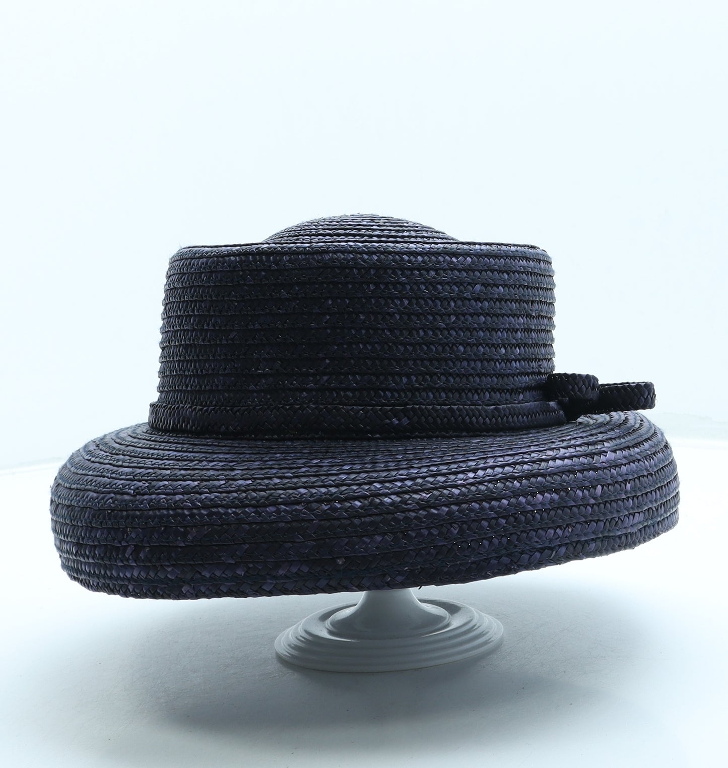 Accessorize Womens Blue Straw Sun Hat One Size