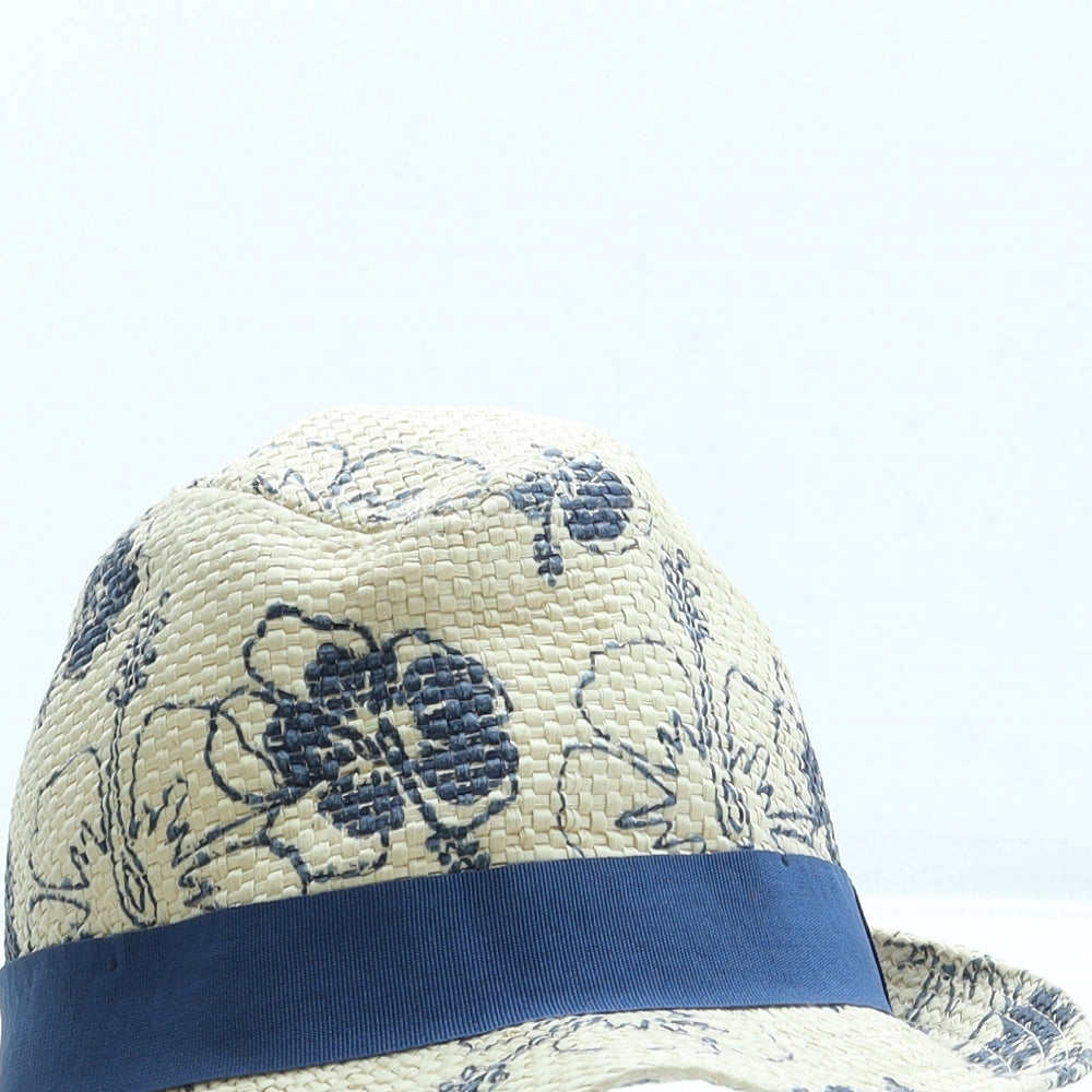 Marks and Spencer Boys Beige Floral Paper Fedora One Size