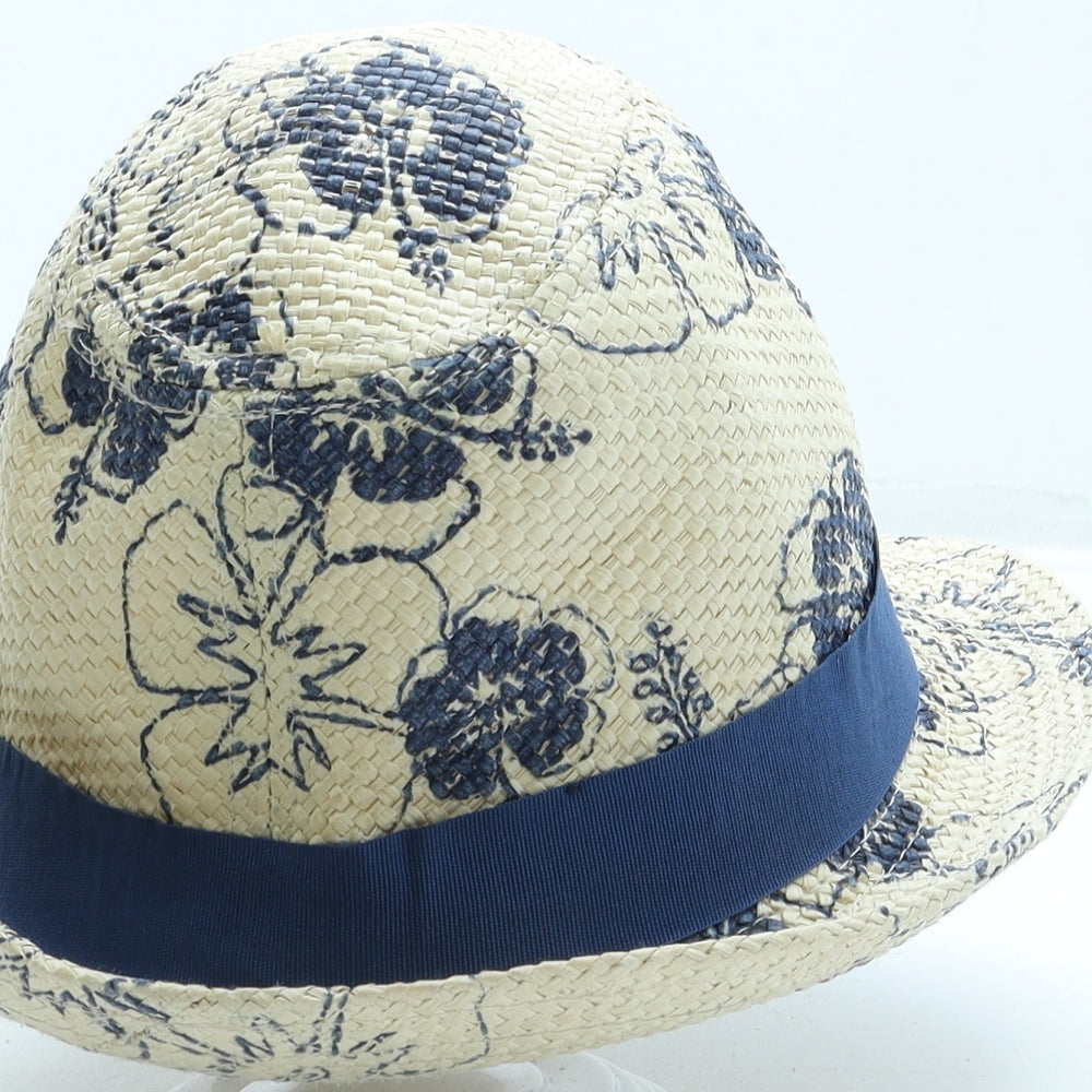 Marks and Spencer Boys Beige Floral Paper Fedora One Size