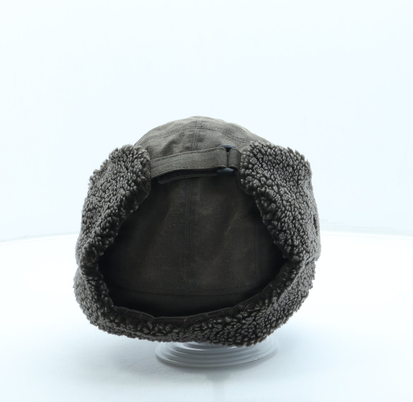 Marks and Spencer Mens Brown Cotton Trapper Hat Size M