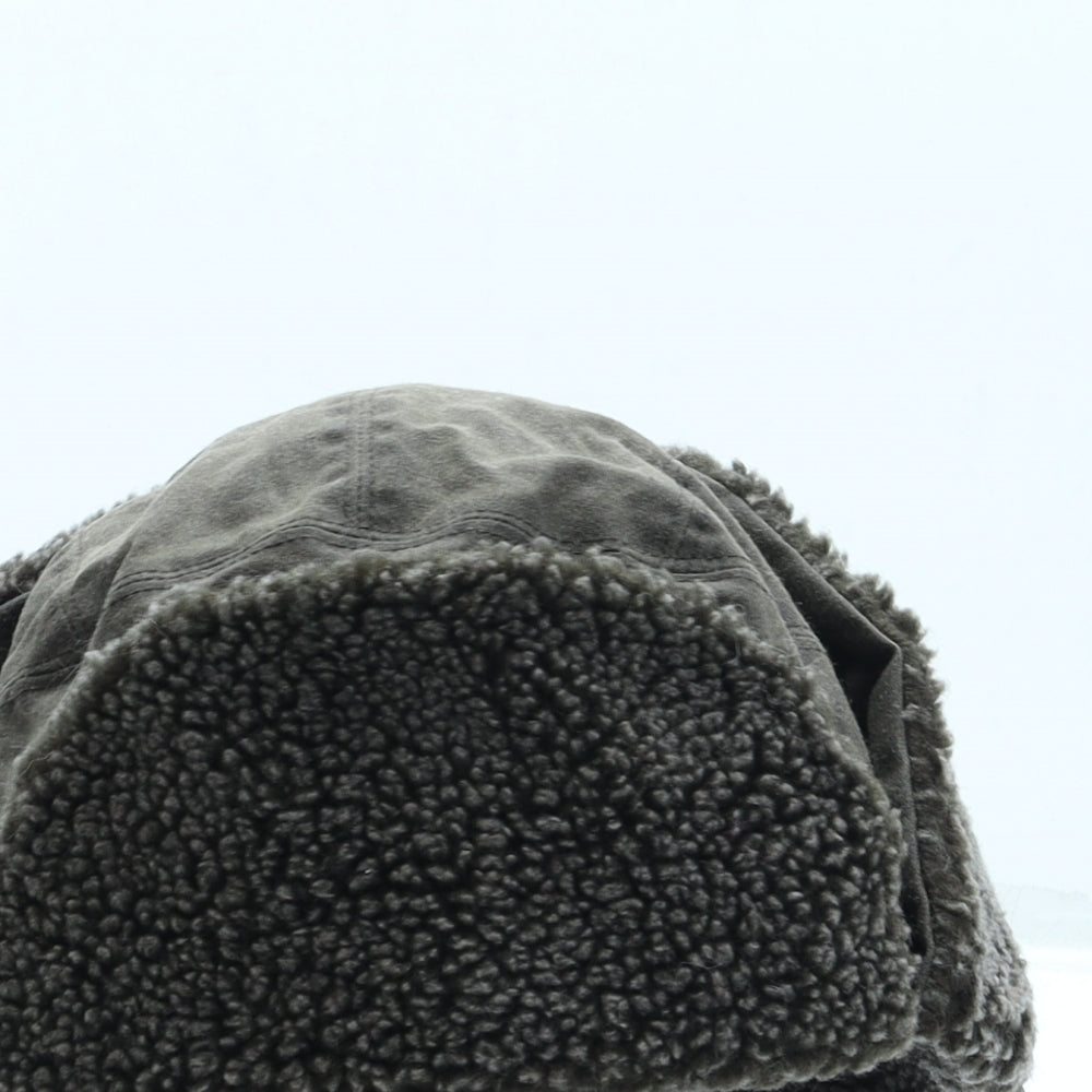 Marks and Spencer Mens Brown Cotton Trapper Hat Size M