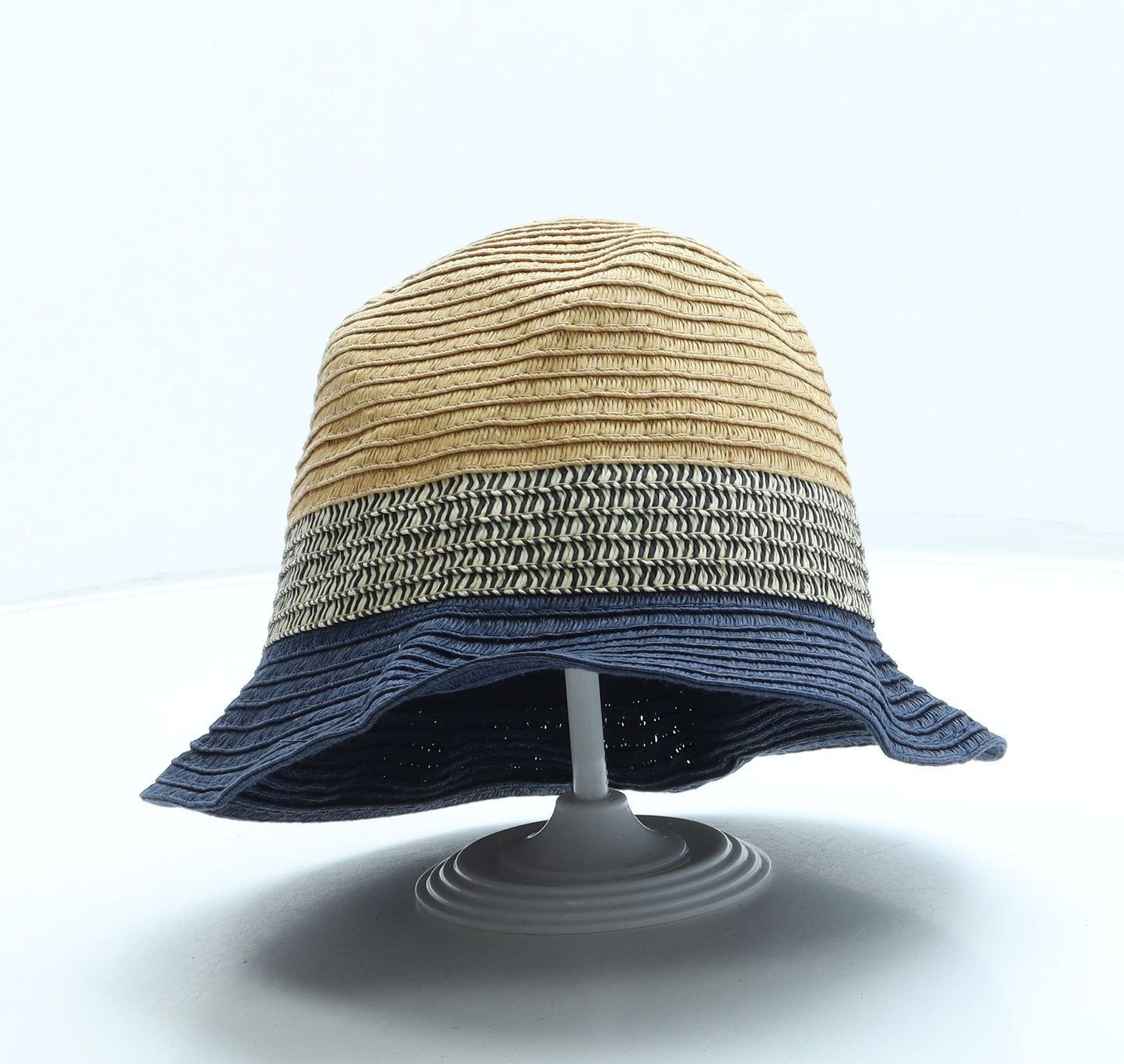 Primark Boys Blue Colourblock Paper Sun Hat One Size