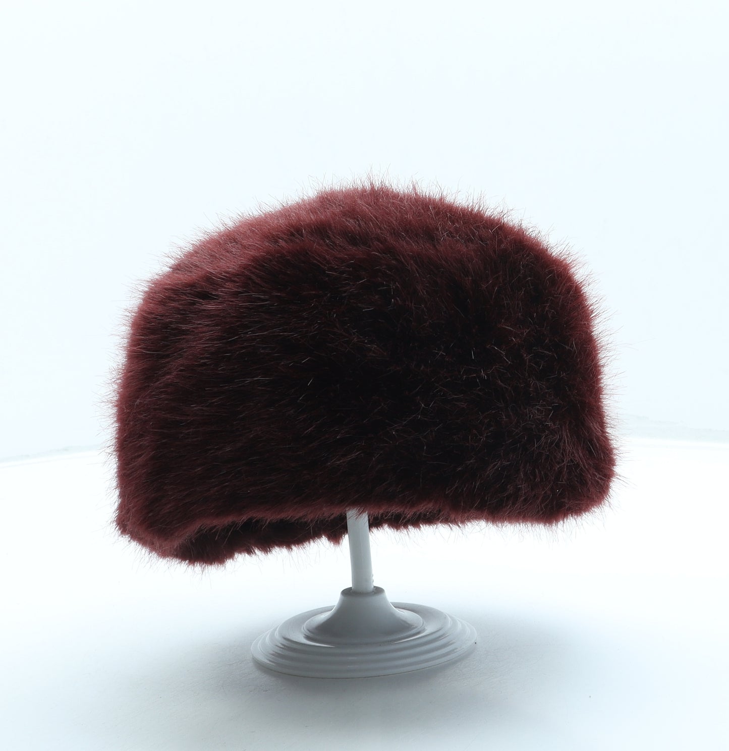 Accessorize Womens Red Faux Fur Cossack One Size