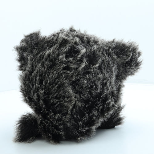 SheIn Womens Brown Polyester Bonnet One Size - Bear