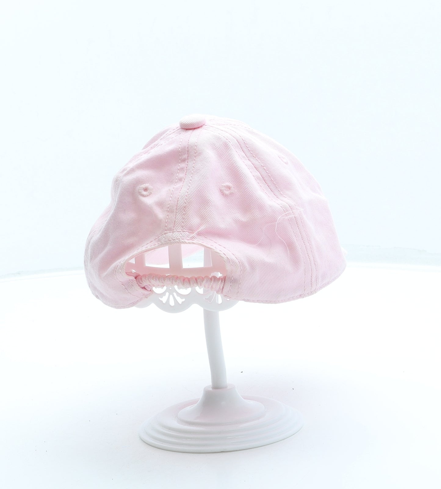 Gap Girls Pink Cotton Baseball Cap One Size