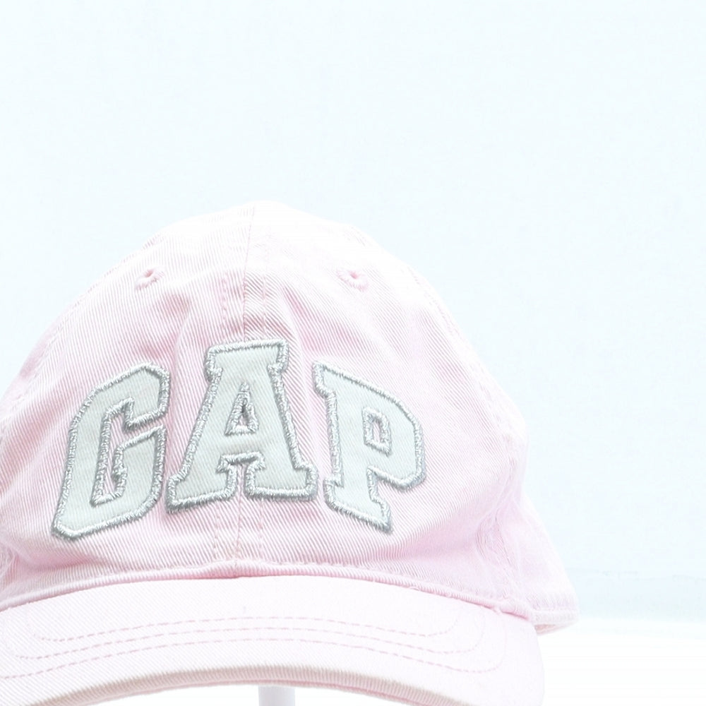 Gap Girls Pink Cotton Baseball Cap One Size