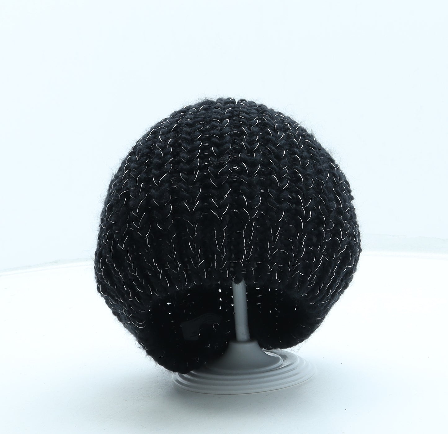 Primark Womens Black Acrylic Beanie One Size