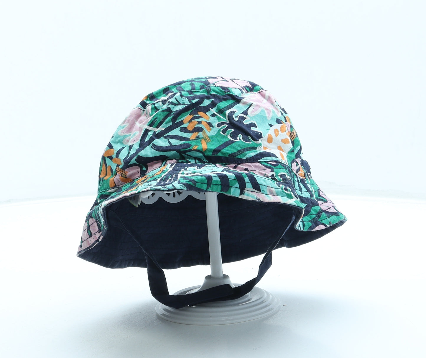 Marks and Spencer Boys Multicoloured Floral Cotton Bucket Hat One Size