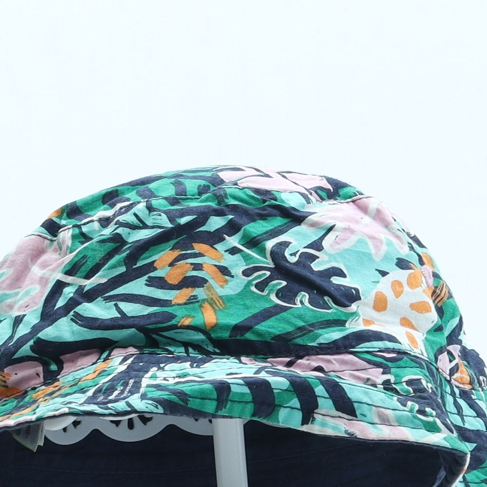Marks and Spencer Boys Multicoloured Floral Cotton Bucket Hat One Size