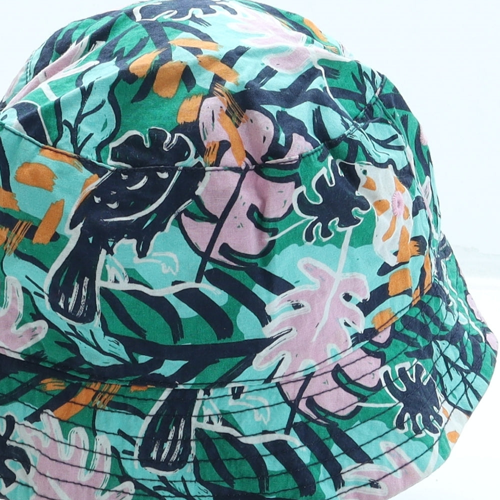 Marks and Spencer Boys Multicoloured Floral Cotton Bucket Hat One Size