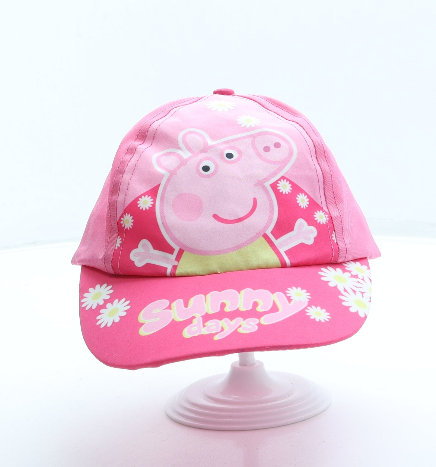 Arditex Girls Pink Polyester Baseball Cap One Size - Peppa Pig