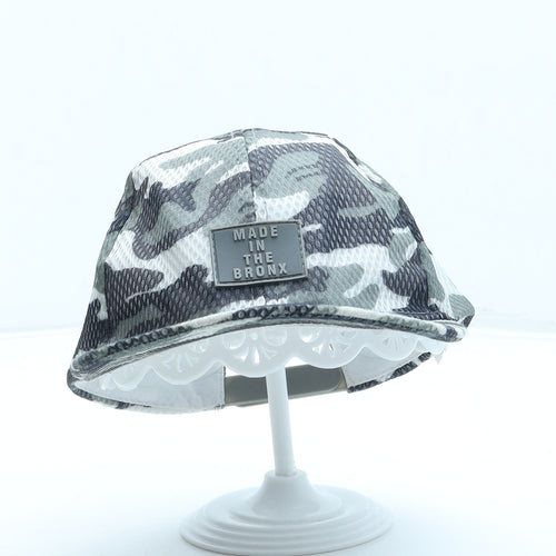Primark Boys Grey Camouflage Polyester Snapback One Size