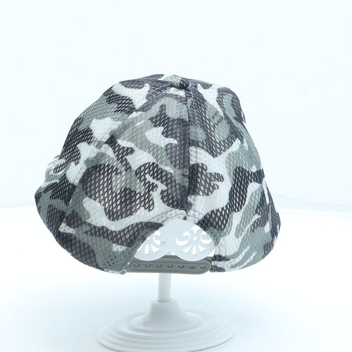 Primark Boys Grey Camouflage Polyester Snapback One Size