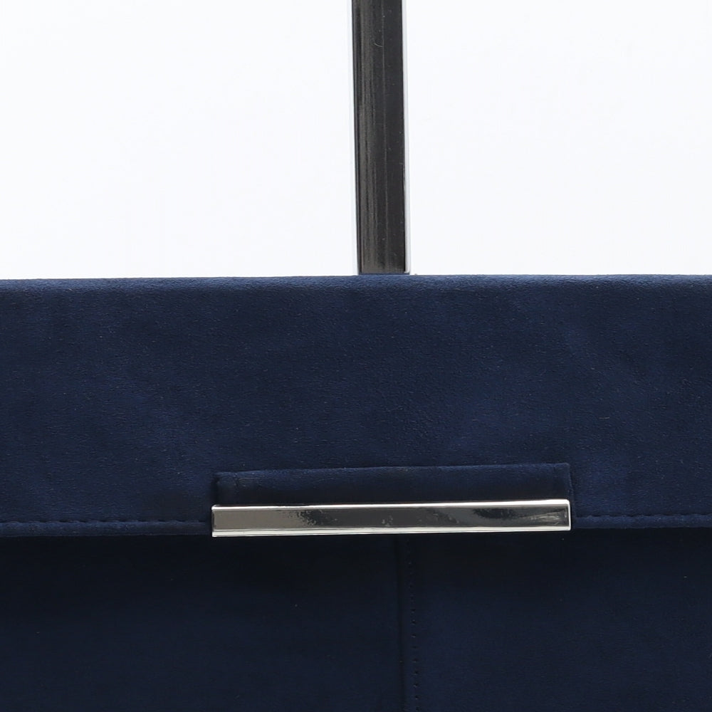 Dorothy Perkins Womens Navy Polyester Clutch Size Medium