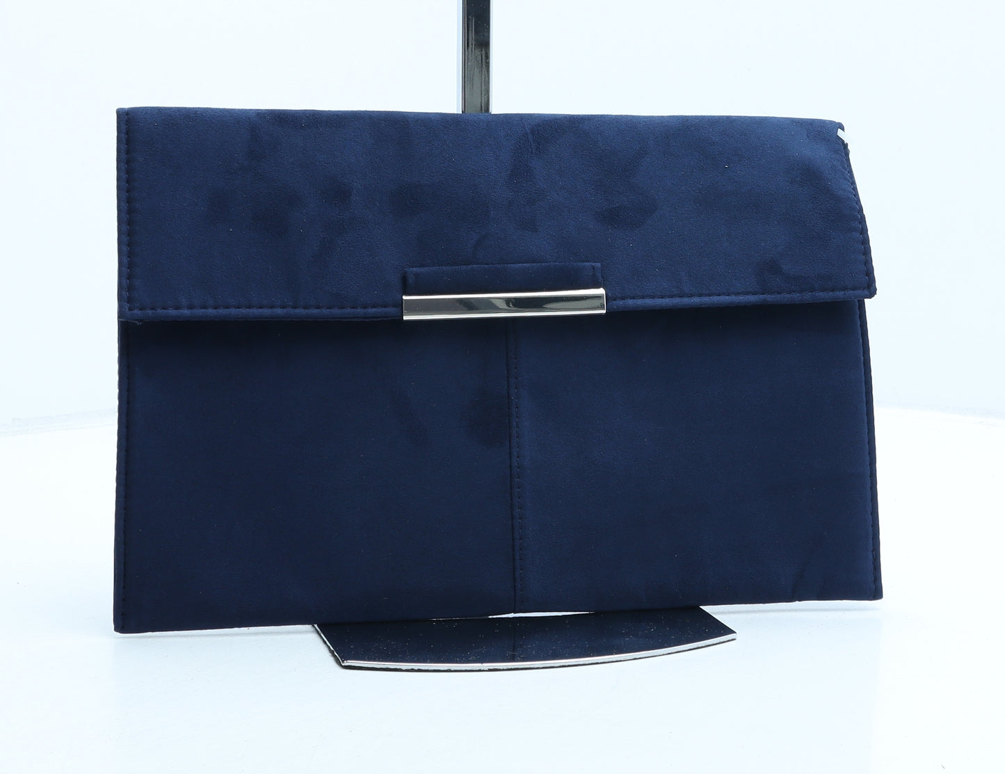 Dorothy Perkins Womens Blue Polyester Clutch Size Small