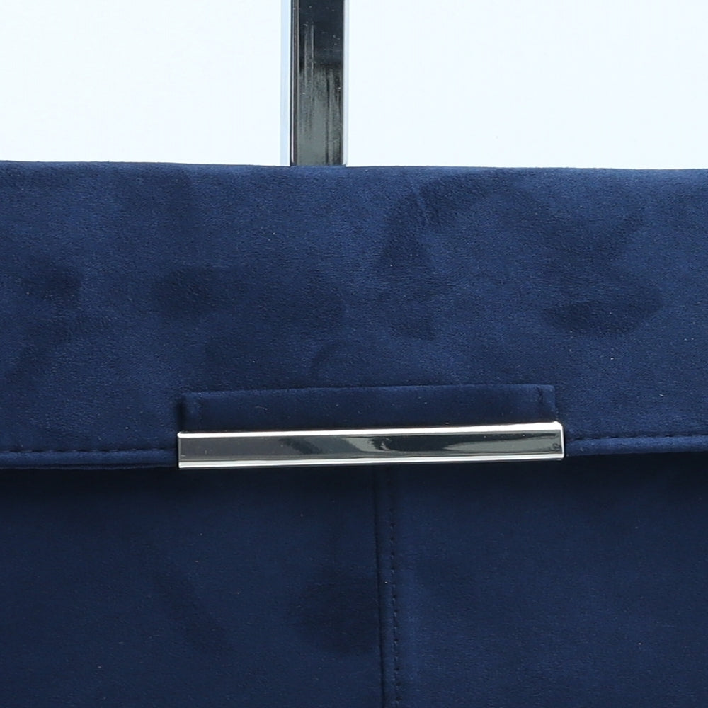 Dorothy Perkins Womens Blue Polyester Clutch Size Small