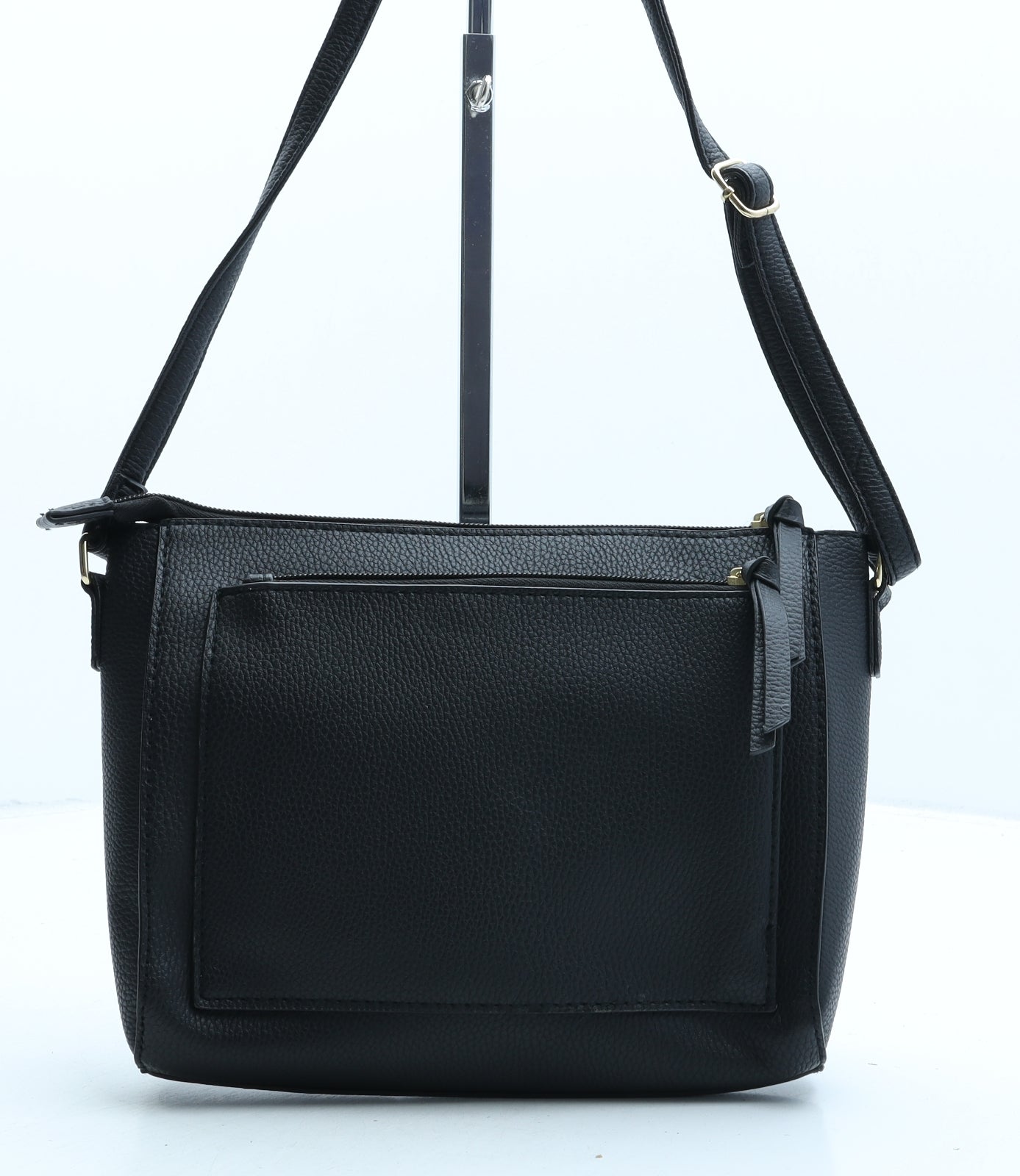 Primark Womens Black PVC Crossbody Size Small