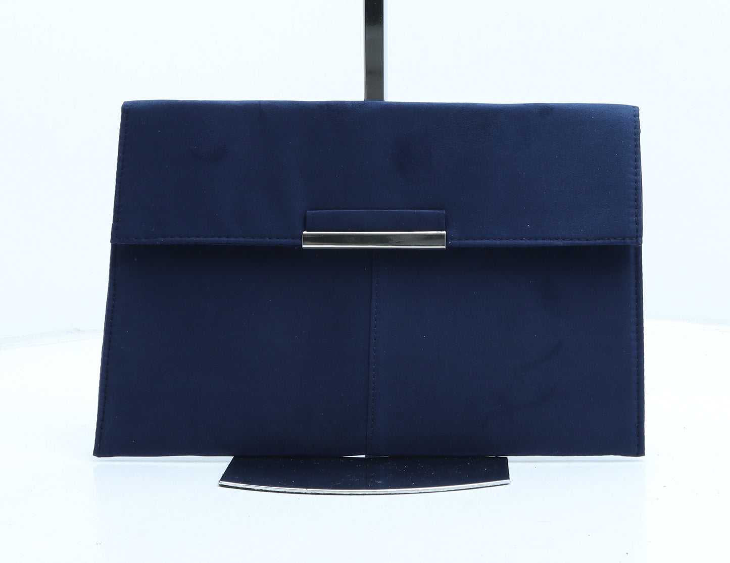 Dorothy Perkins Womens Blue Polyester Clutch Size Small