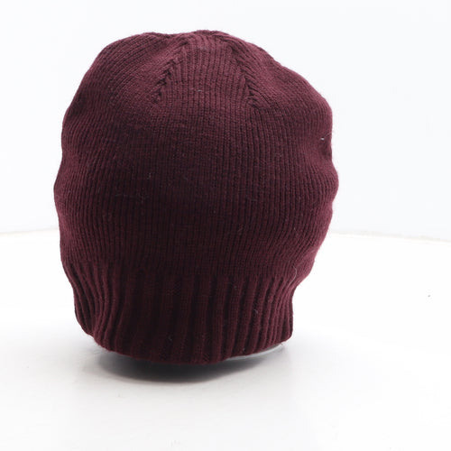 Primark Mens Red Acrylic Beanie One Size
