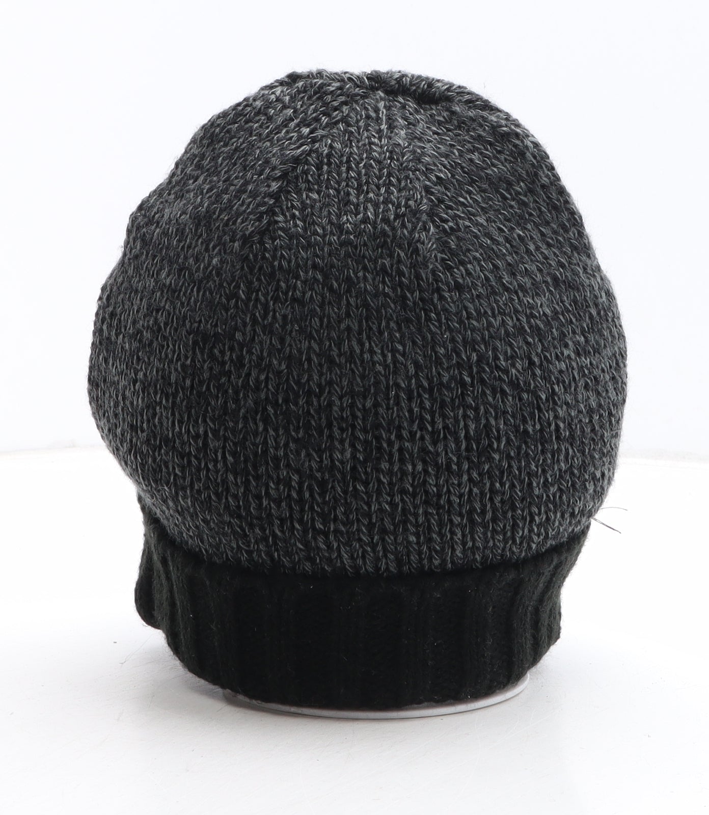 Marks and Spencer Mens Grey Acrylic Beanie One Size