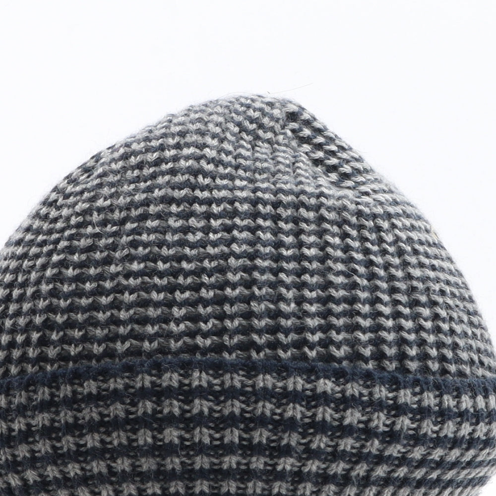 Gap Mens Grey Geometric Acrylic Beanie One Size
