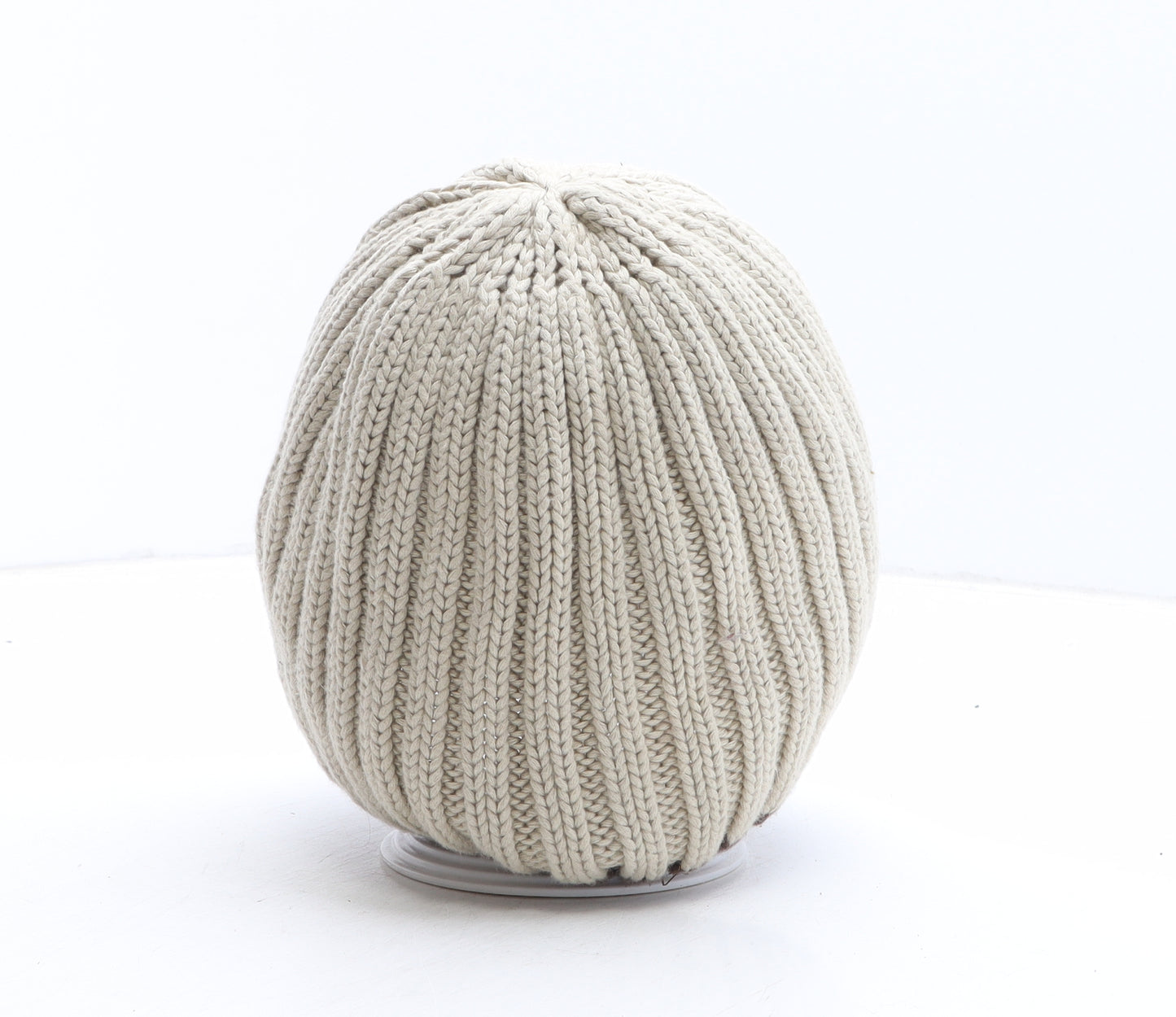 NEXT Boys Beige Cotton Beanie One Size