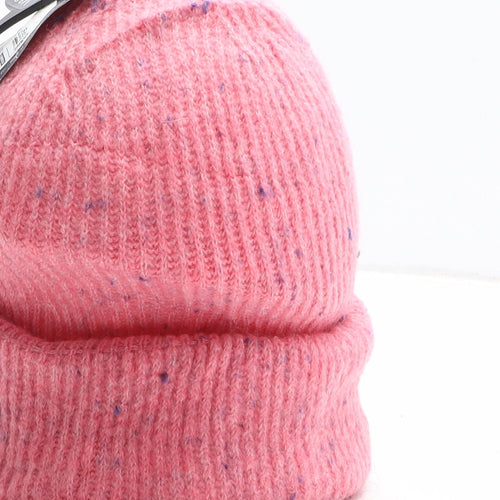 Marks and Spencer Womens Pink Acrylic Beanie One Size