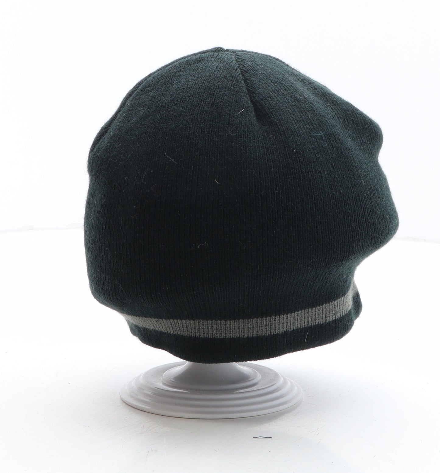 Jackson Bay Mens Green Acrylic Beanie One Size