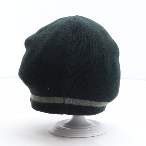 Jackson Bay Mens Green Acrylic Beanie One Size