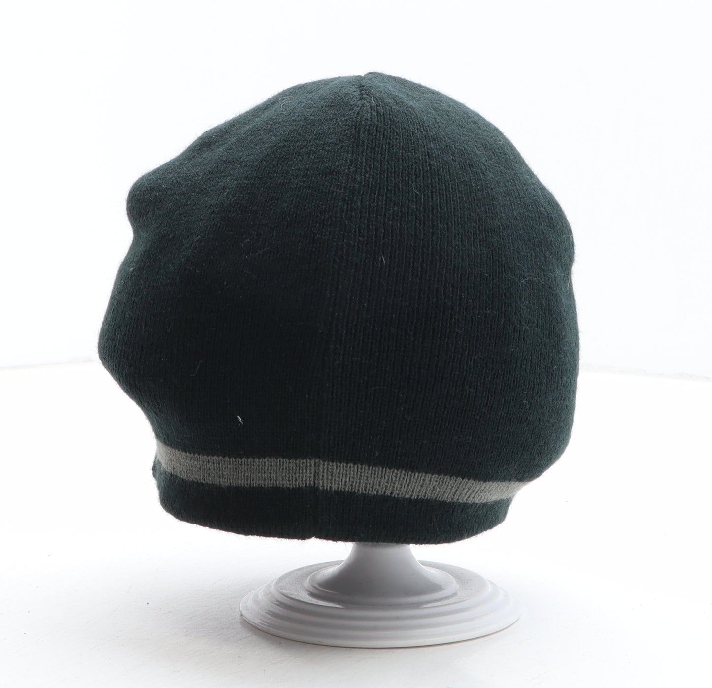 Jackson Bay Mens Green Acrylic Beanie One Size