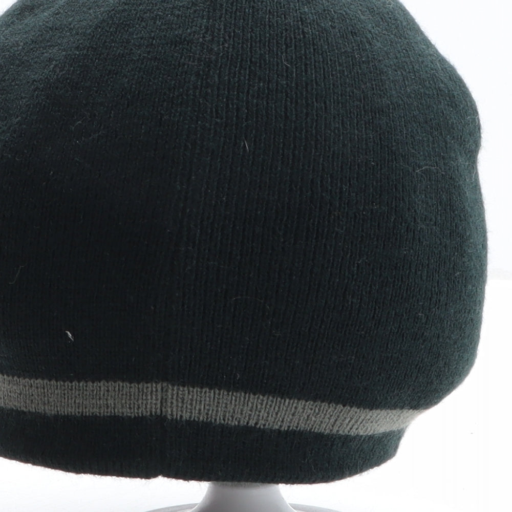 Jackson Bay Mens Green Acrylic Beanie One Size