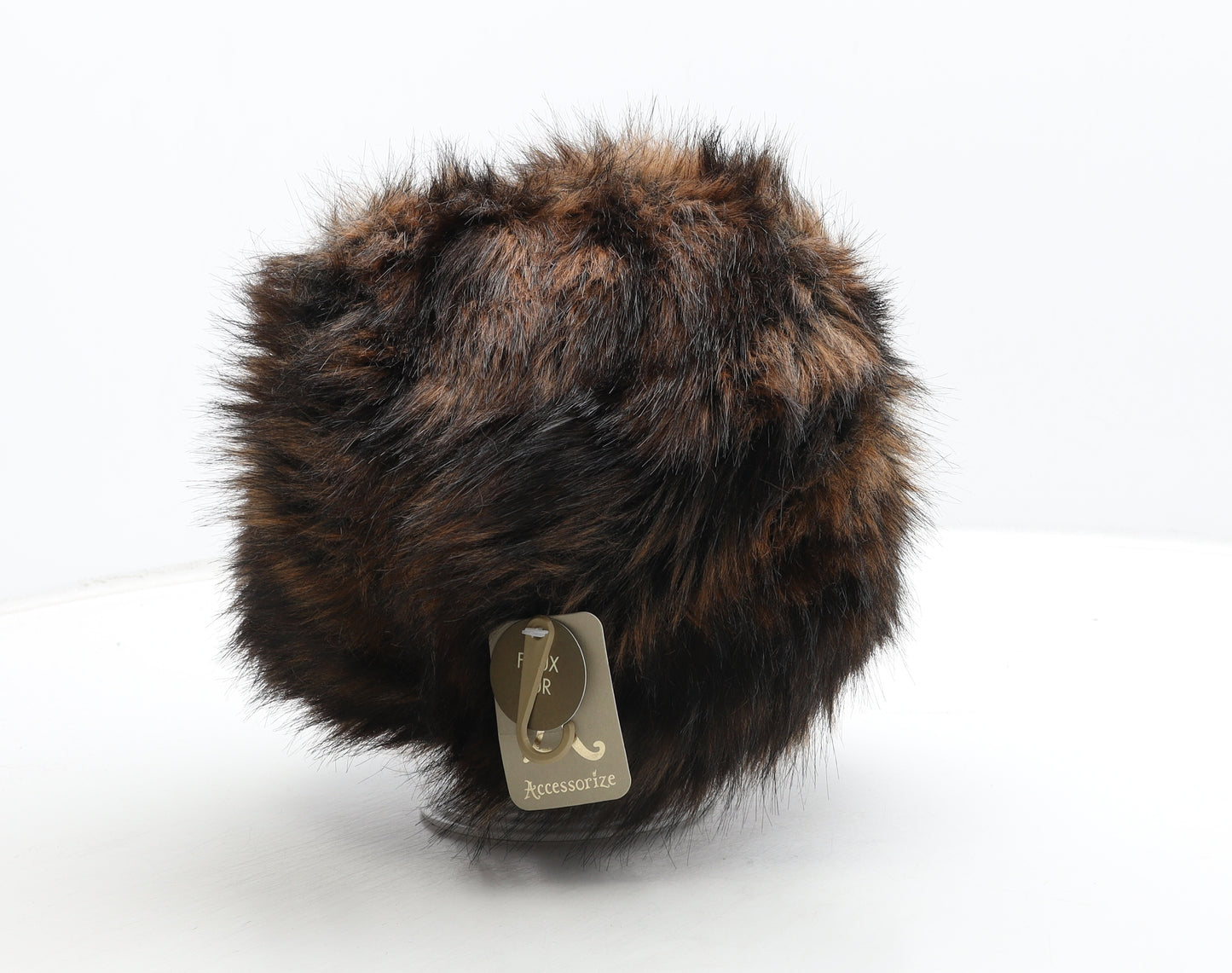 Accessorize Womens Brown Acrylic Cossack One Size