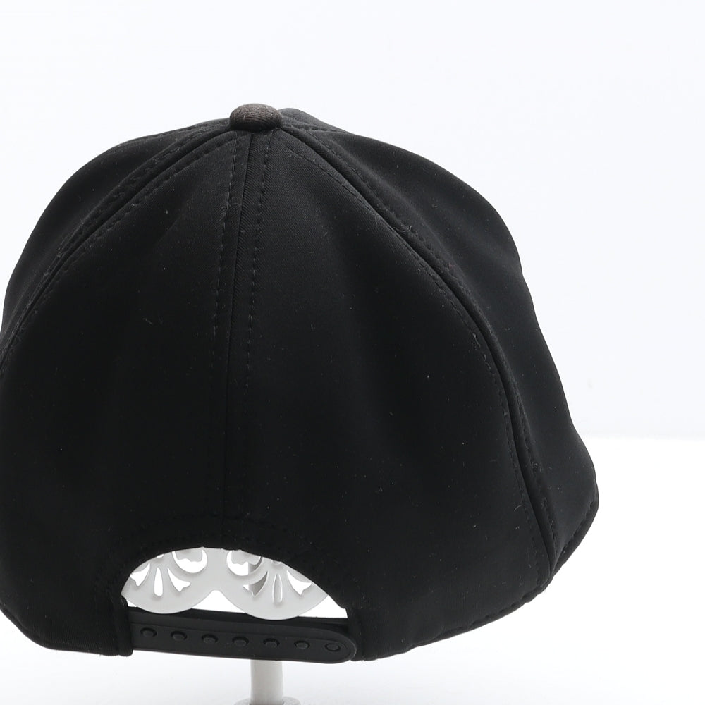 TU Boys Black Polyester Baseball Cap Size Adjustable - Vibes